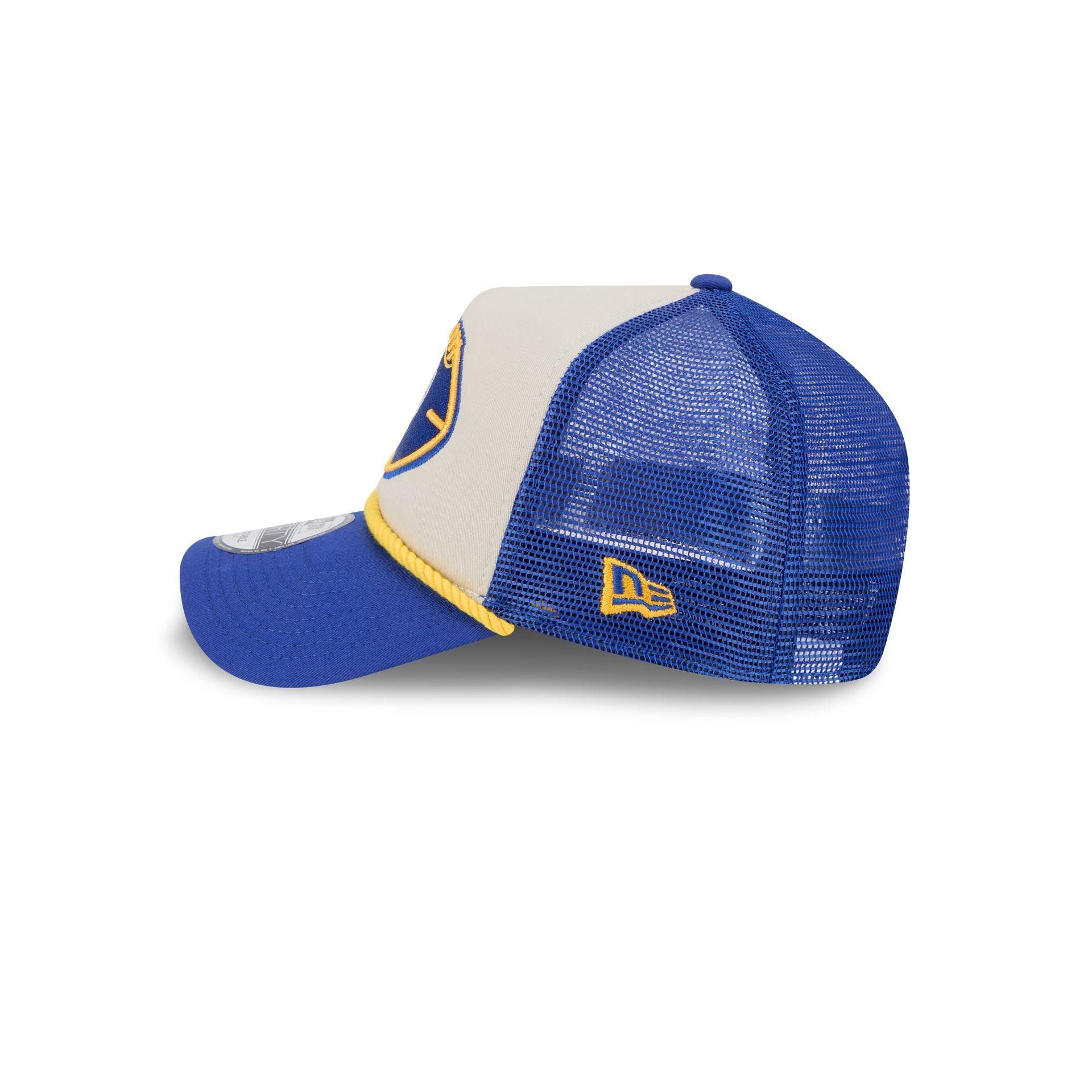 Los Angeles Rams 2024 Historic Sideline 9FORTY A-Frame Snapback Hat Male Product Image