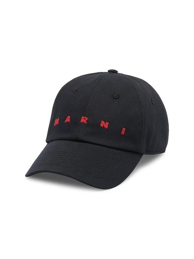 Mens Logo-Embroidered Baseball Cap Product Image