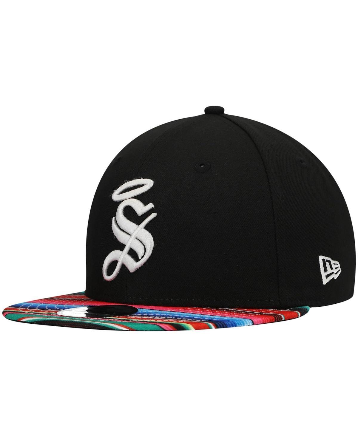 Mens New Era Black Santos Laguna Serape 9Fifty Snapback Hat Product Image