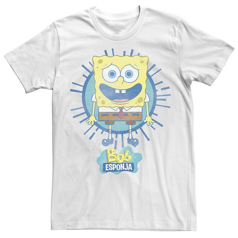 Mens Nickelodeon SpongeBob SquarePants Rays Spanish Tee Product Image