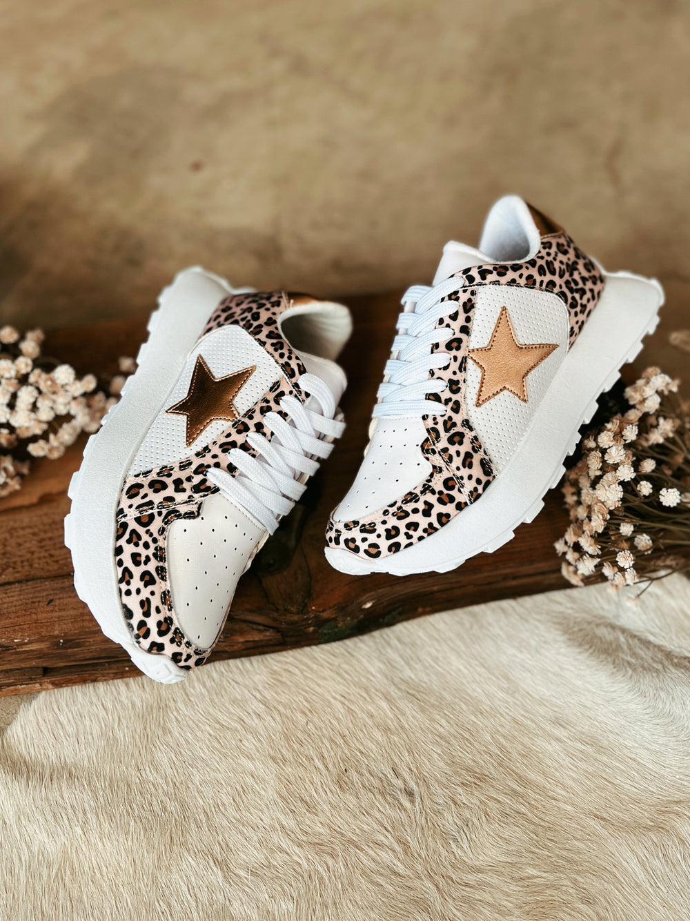 Smith Leopard Sneakers Product Image