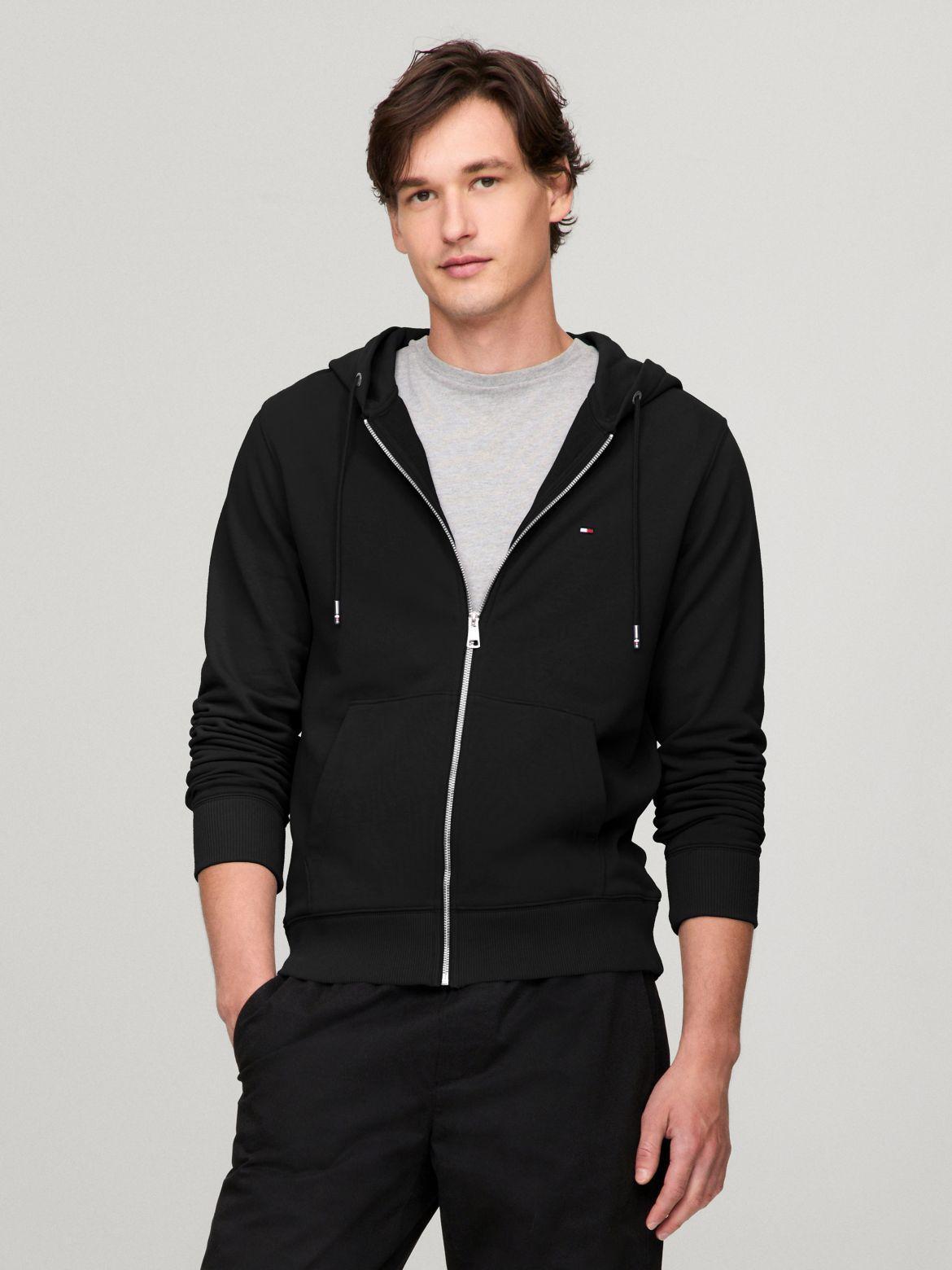 Tommy Hilfiger Men's Solid Zip Hoodie Product Image