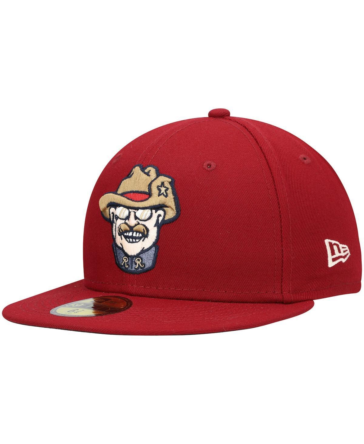 Mens New Era Red Frisco RoughRiders Authentic Collection Team Alternate 59FIFTY Fitted Hat Product Image