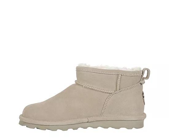 Bearpaw Womens Shorty Water Resistant Fur Boot Product Image