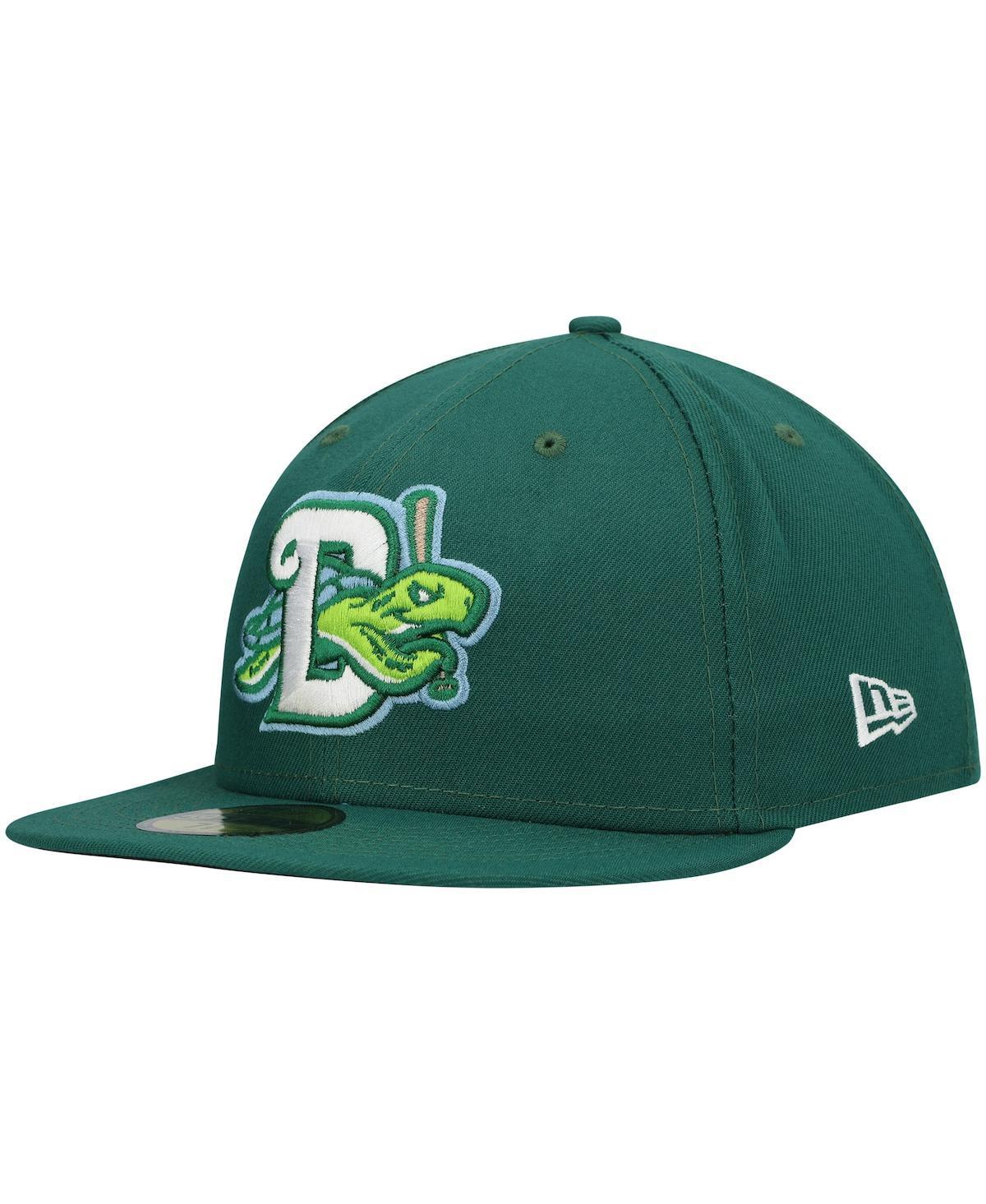 Mens New Era Green Daytona Tortugas Authentic Collection Team Game 59FIFTY Fitted Hat Product Image