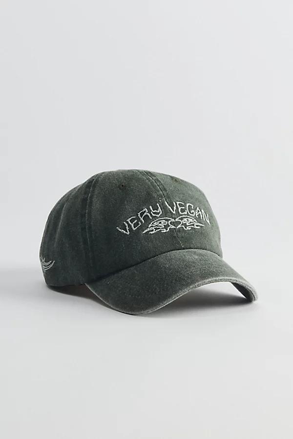 Very Vegan Washed Dad Hat Mens at Urban Outfitters Product Image