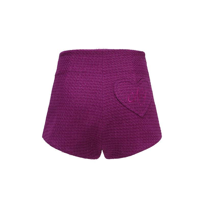 Candace Shorts (Purple) (Final Sale) Product Image