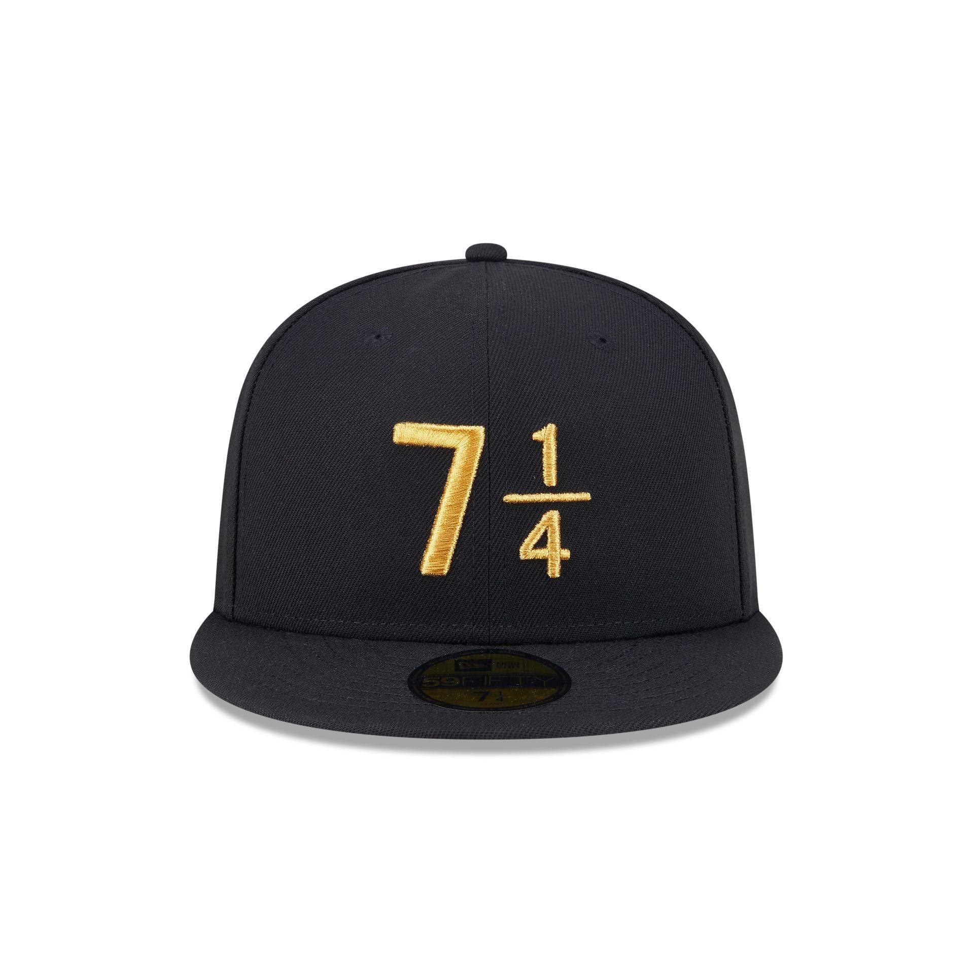 New Era Cap Signature Size 7 1/4 Black 59FIFTY Fitted Male Product Image