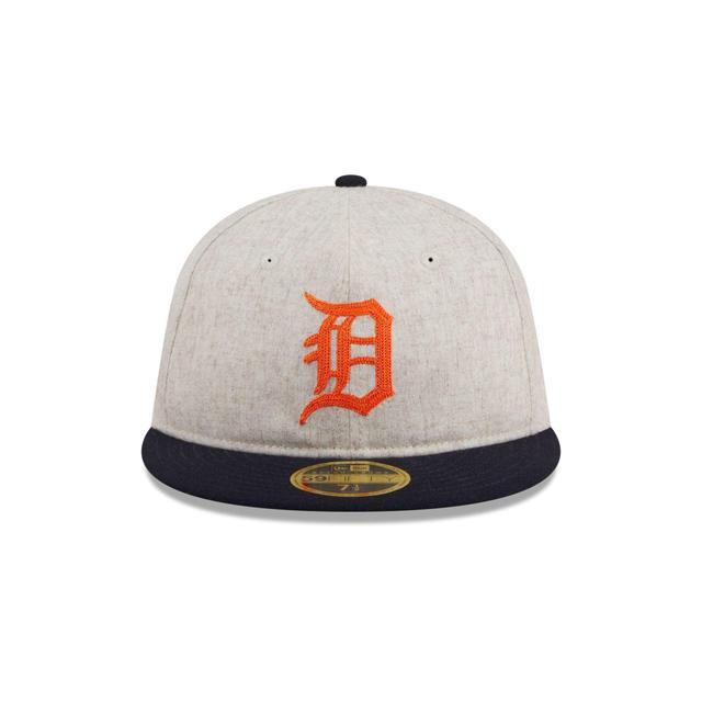 Detroit Tigers Melton Wool Retro Crown 59FIFTY Fitted Hat Male Product Image