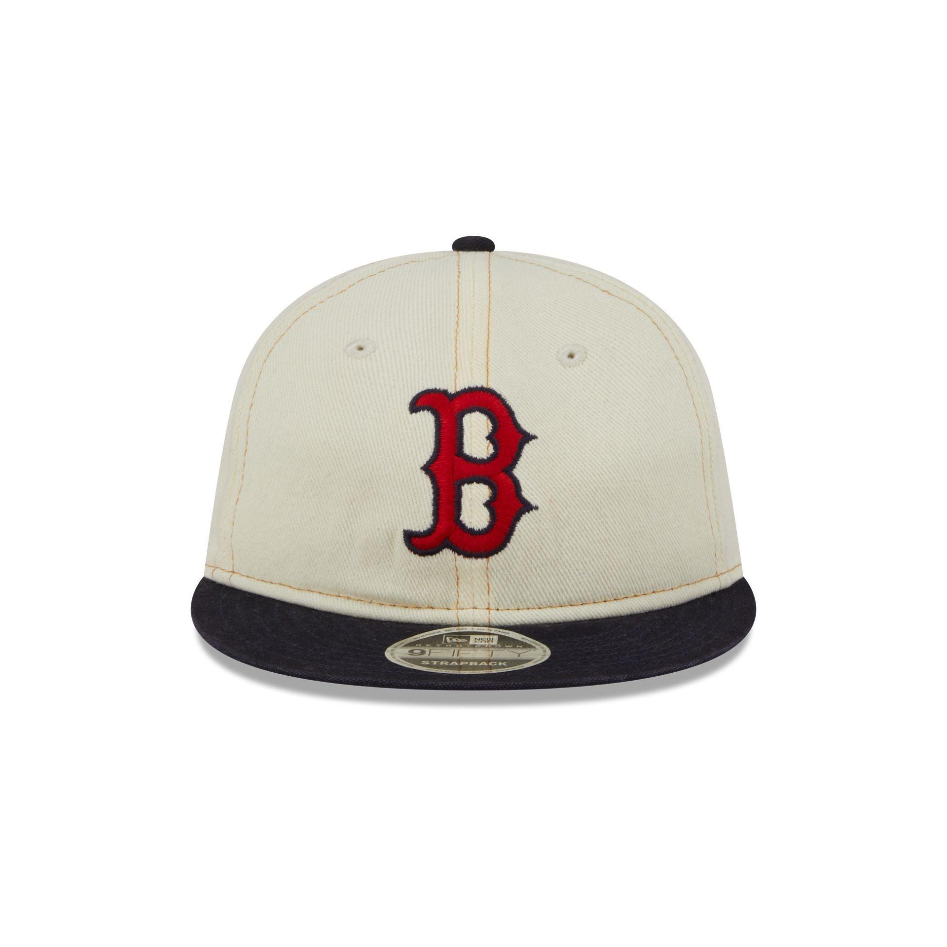 Boston Red Sox Chrome Denim Retro Crown 9FIFTY Adjustable Hat Male Product Image