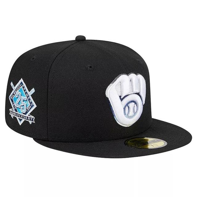 Mens New Era Milwaukee Brewers Raceway 59FIFTY Fitted Hat Product Image