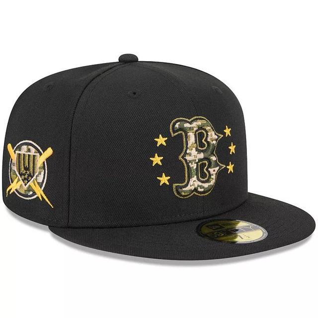 New Era Mens Black St. Louis Cardinals 2024 Armed Forces Day On-Field 59FIFTY Fitted Hat Product Image