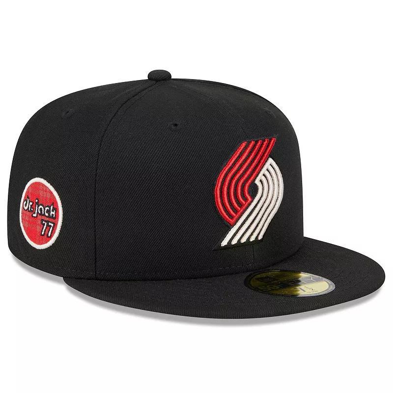 Mens New Era Portland Trail Blazers 2023/24 City Edition Alternate 59FIFTY Fitted Hat Product Image