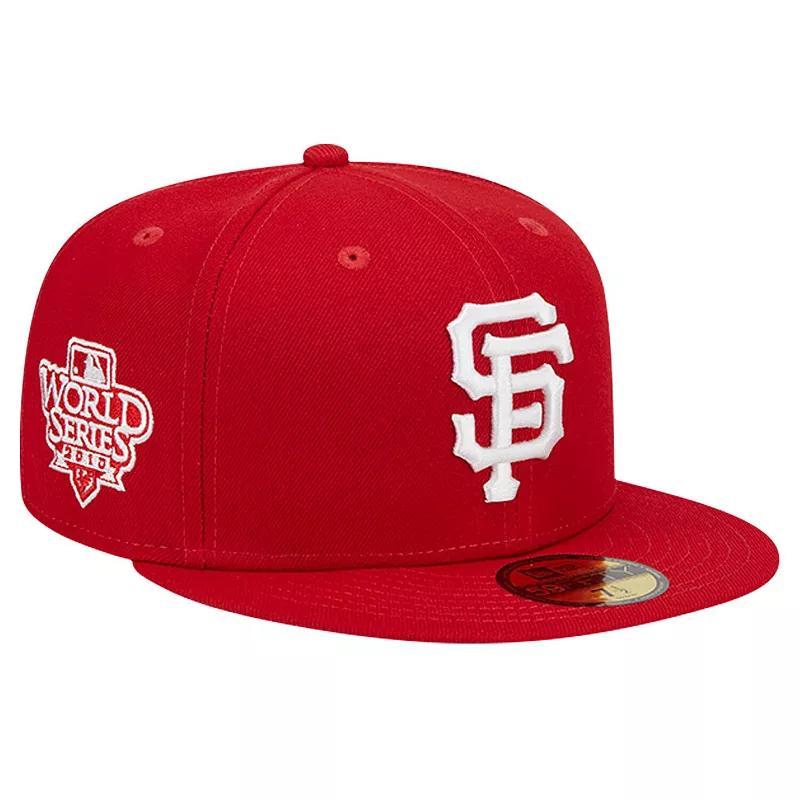 Mens New Era San Francisco Giants Logo 59FIFTY Fitted Hat Product Image