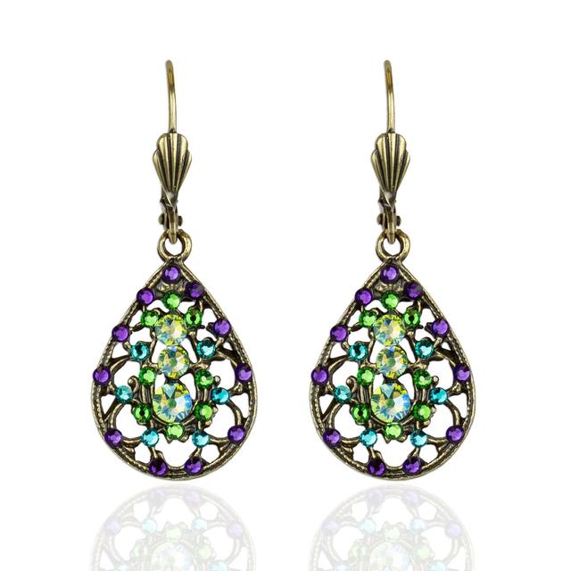 Filigree Spice Teardrop Earrings Product Image