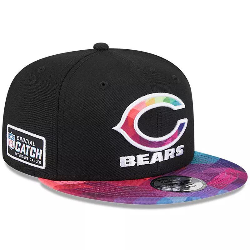 Mens New Era Chicago Bears 2023 NFL Crucial Catch 9FIFTY Snapback Hat Product Image