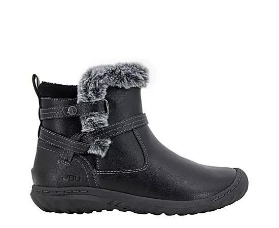 Jbu Womens Dolce Faux Fur Water Resistant Weather Bootie Product Image