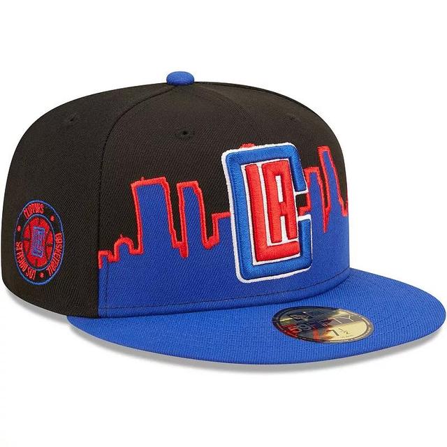 Mens New Era Royal/Black LA Clippers 2022 Tip-Off 59FIFTY Fitted Hat Product Image