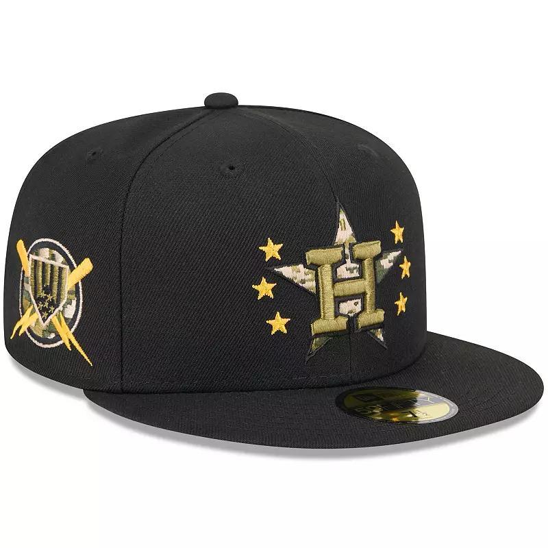 Mens New Era Houston Astros 2024 Armed Forces Day On-Field 59FIFTY Fitted Hat Product Image