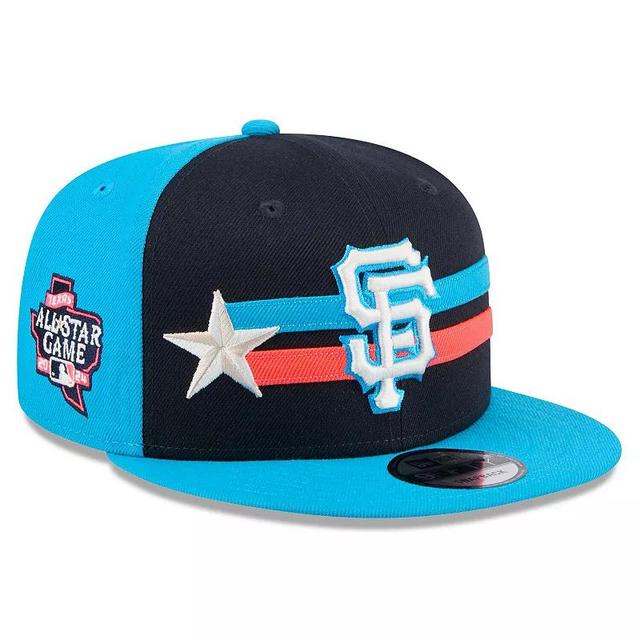 Mens New Era San Francisco Giants 2024 MLB All-Star Game 9FIFTY Snapback Hat, Blue Product Image