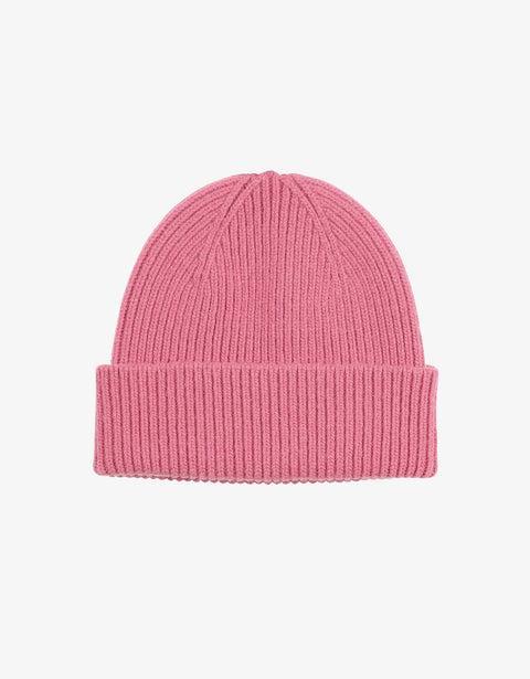 Merino Wool Beanie - Bubblegum Pink product image