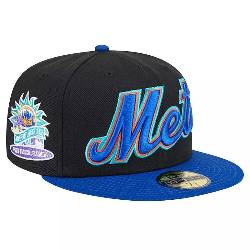 Mens New Era New York Mets Retro Spring Training 59FIFTY Fitted Hat Product Image