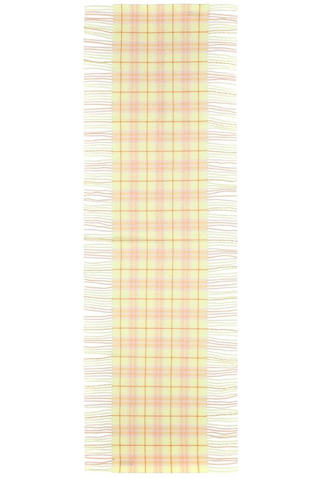 Burberry Vintage Check Scarf in Cream Product Image