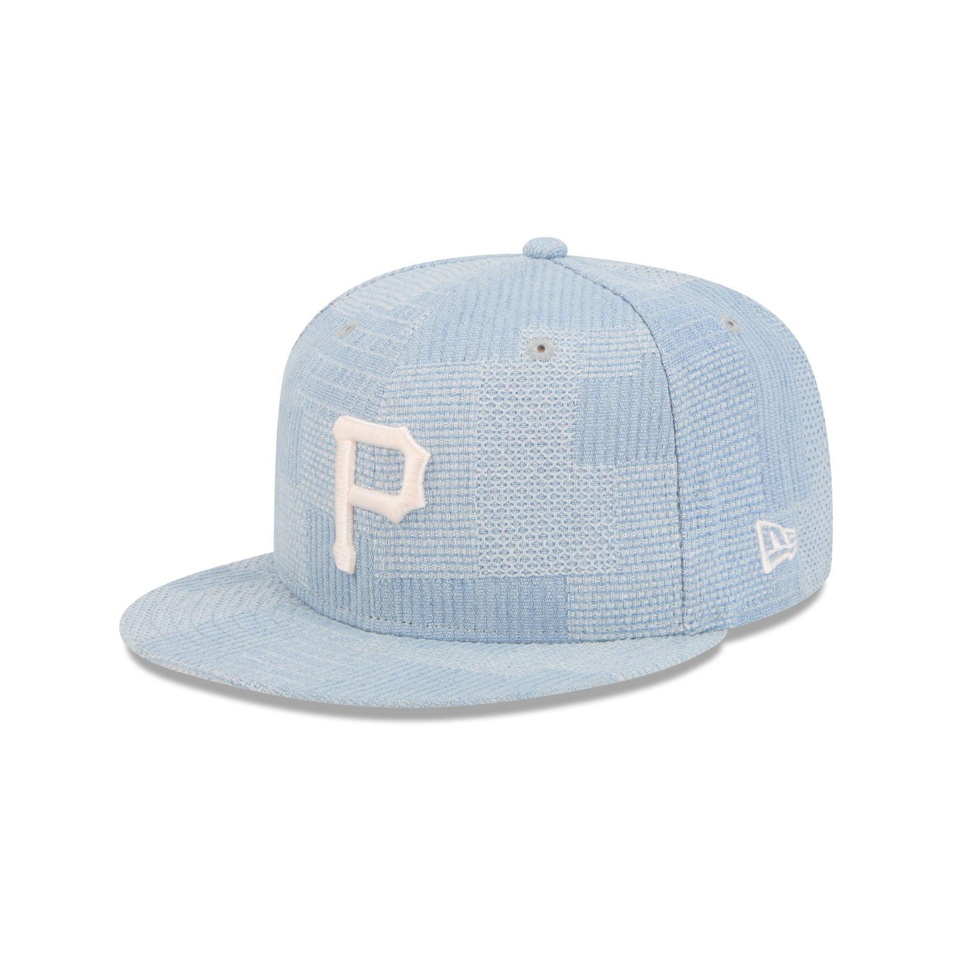 Pittsburgh Pirates Denim Patchwork 9FIFTY Snapback Hat Male Product Image