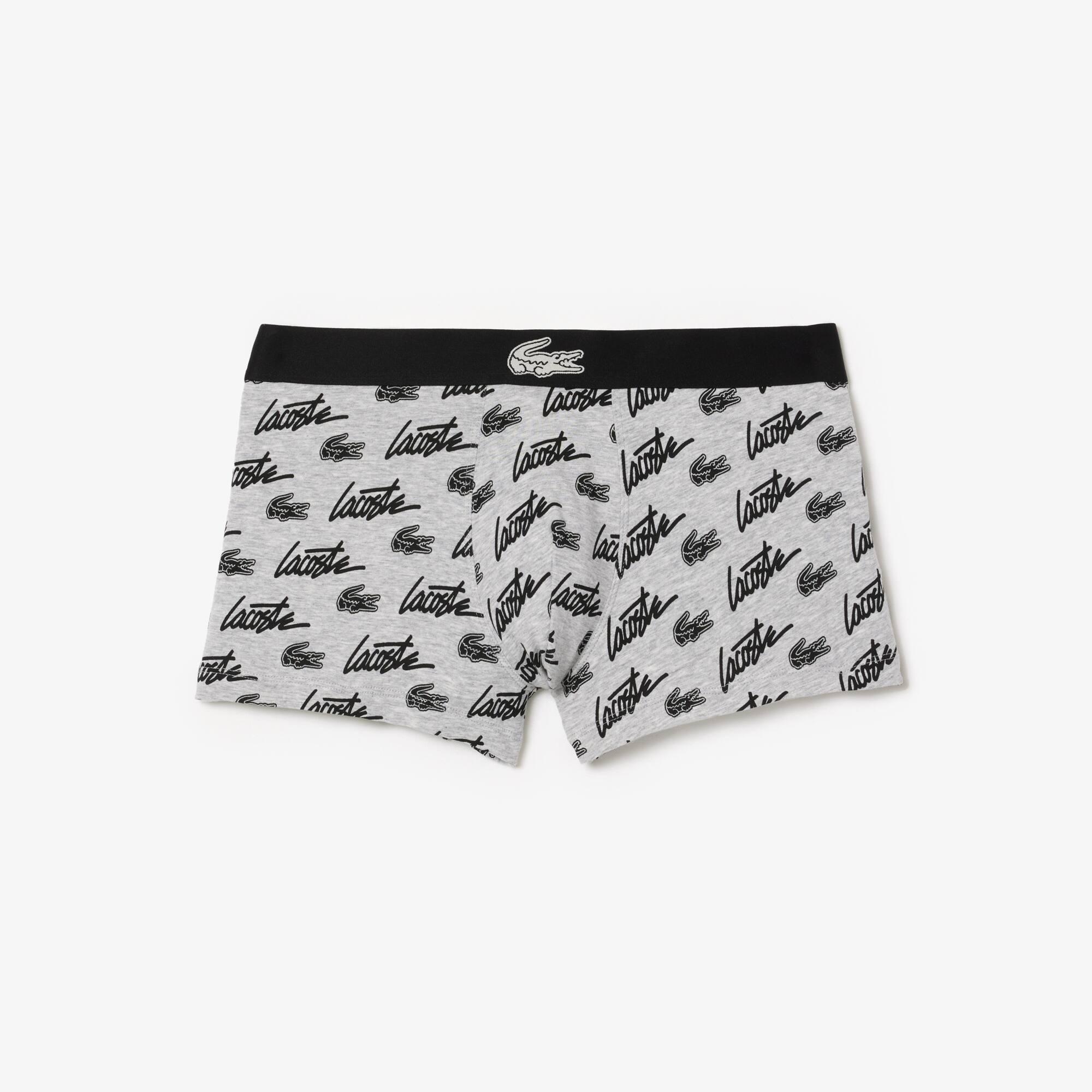 All-Over Print Stretch Cotton Trunks Product Image