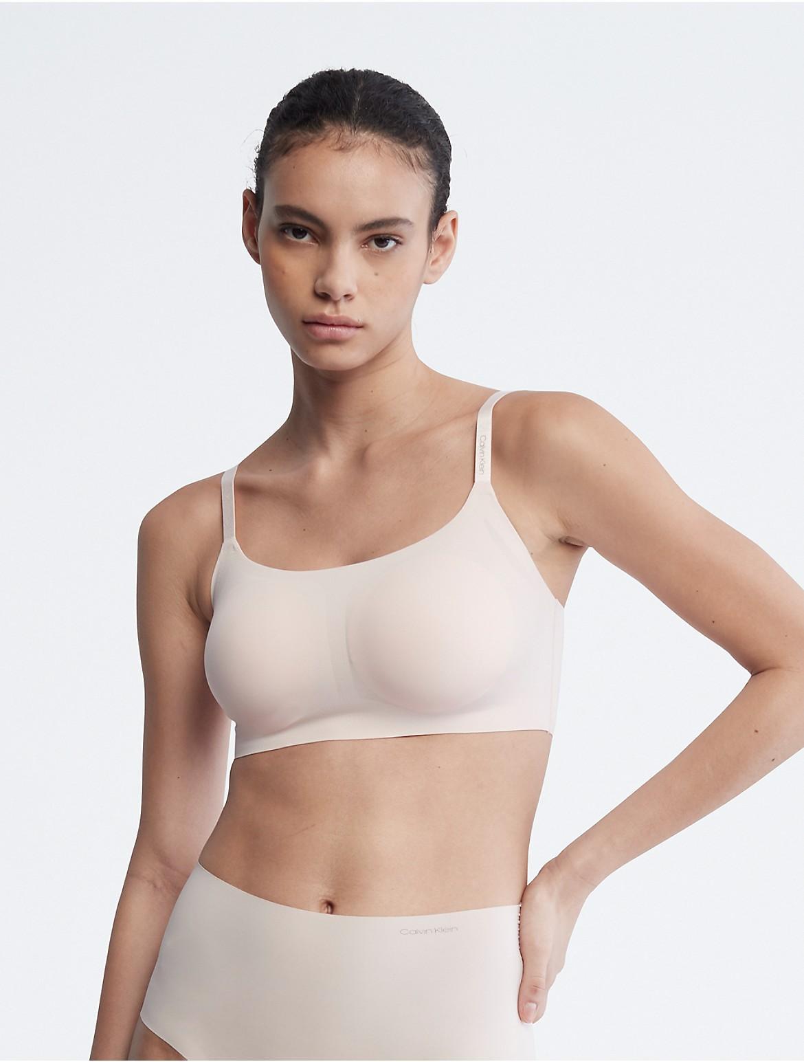 Calvin Klein Invisibles Comfort Lightly Lined Retro Bralette QF4783, Womens Product Image