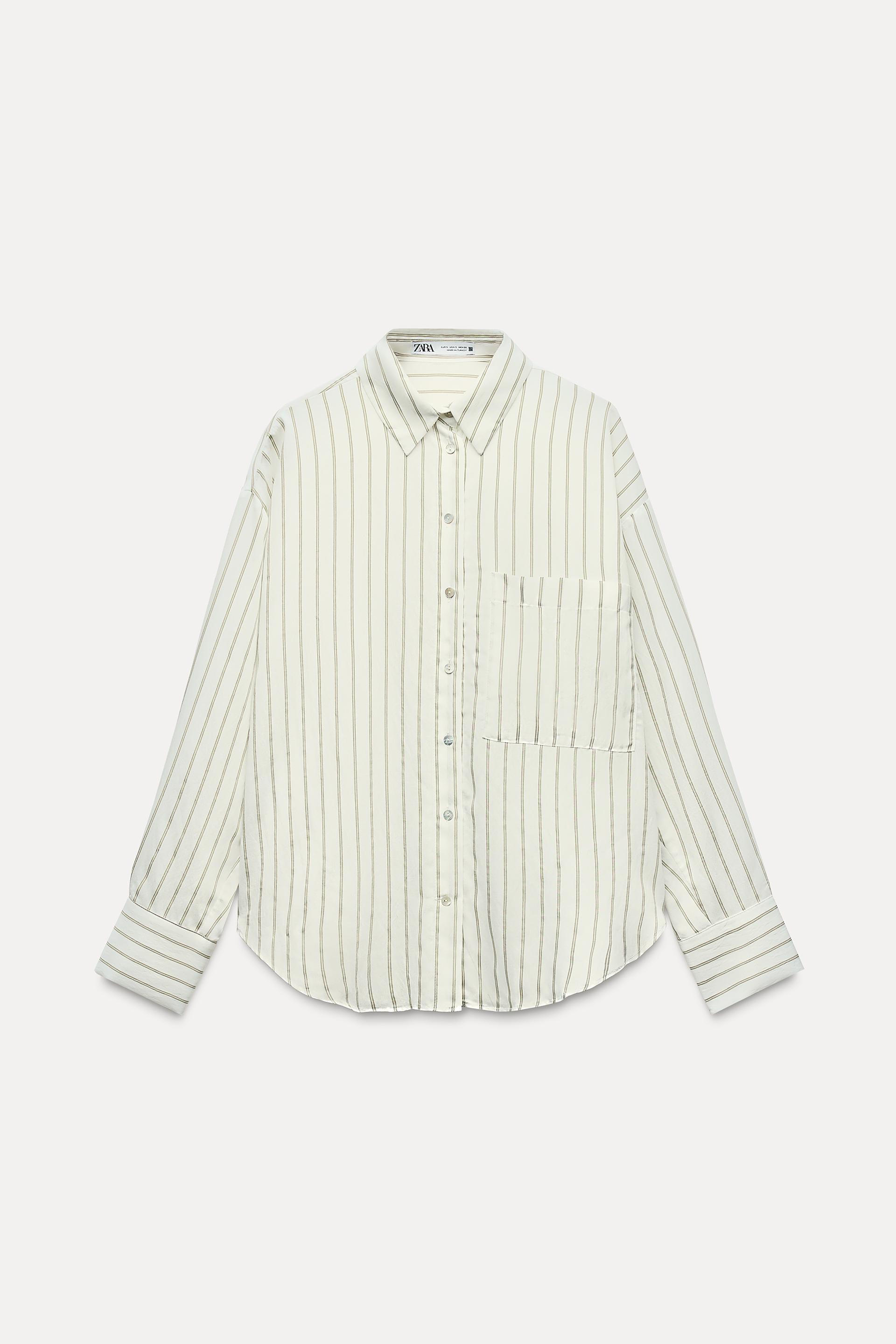 FLOWY STRIPED SHIRT Product Image