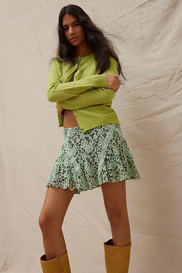 Kimchi Blue Karina Lace Mini Skirt Womens at Urban Outfitters Product Image