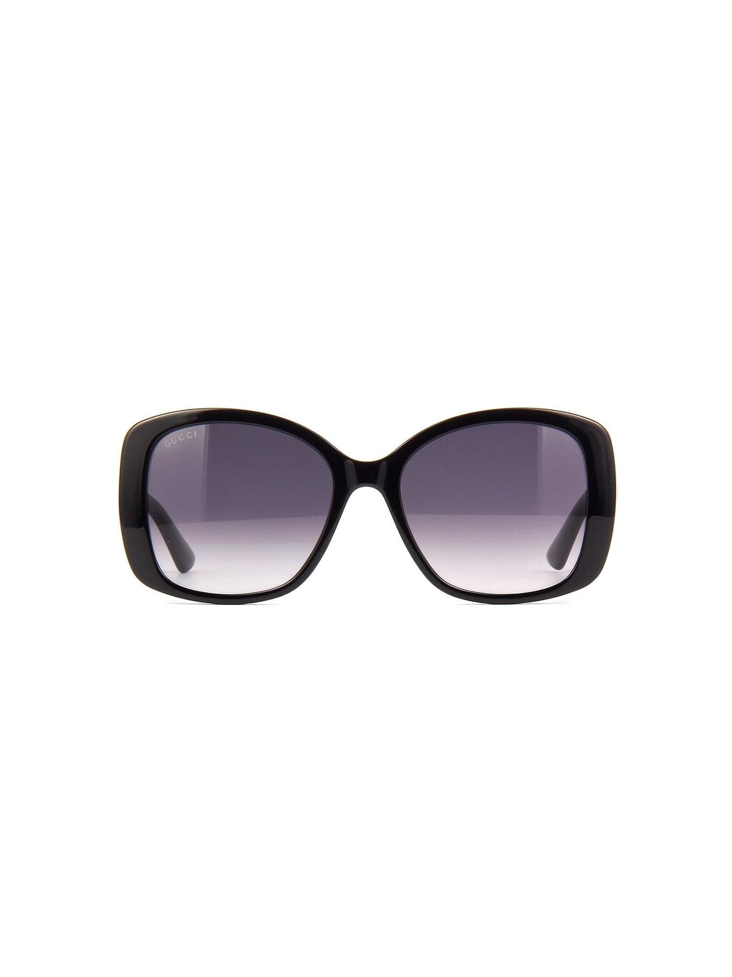 Gg0762s Sunglasses In Black Black Grey Product Image