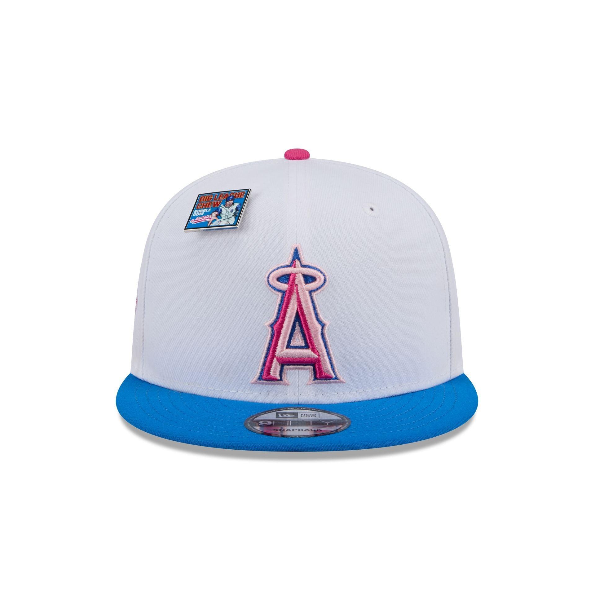 Big League Chew X Los Angeles Angels Cotton Candy 9FIFTY Snapback Hat Male Product Image