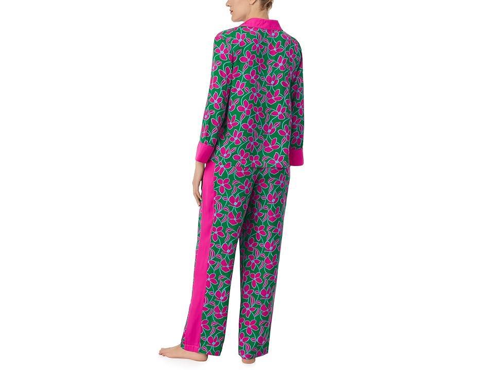 Kate Spade New York Bracelet Sleeve PJ Set (Tropical Floral) Women's Pajama Sets Product Image