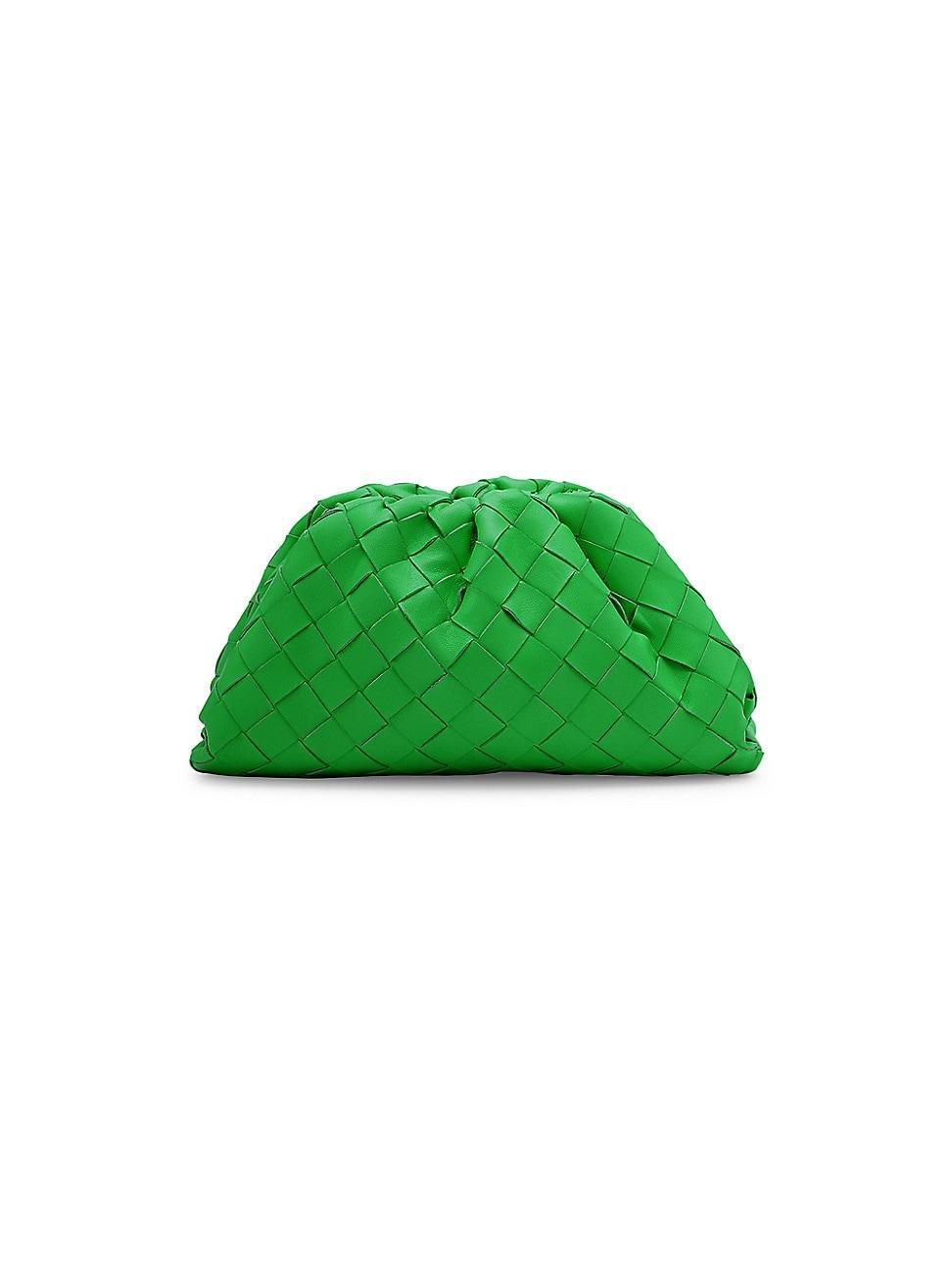 Bottega Veneta Small The Pouch Leather Clutch Product Image