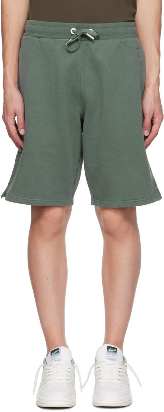 Green Ami De Coeur Shorts In Antique Clay/4013 Product Image