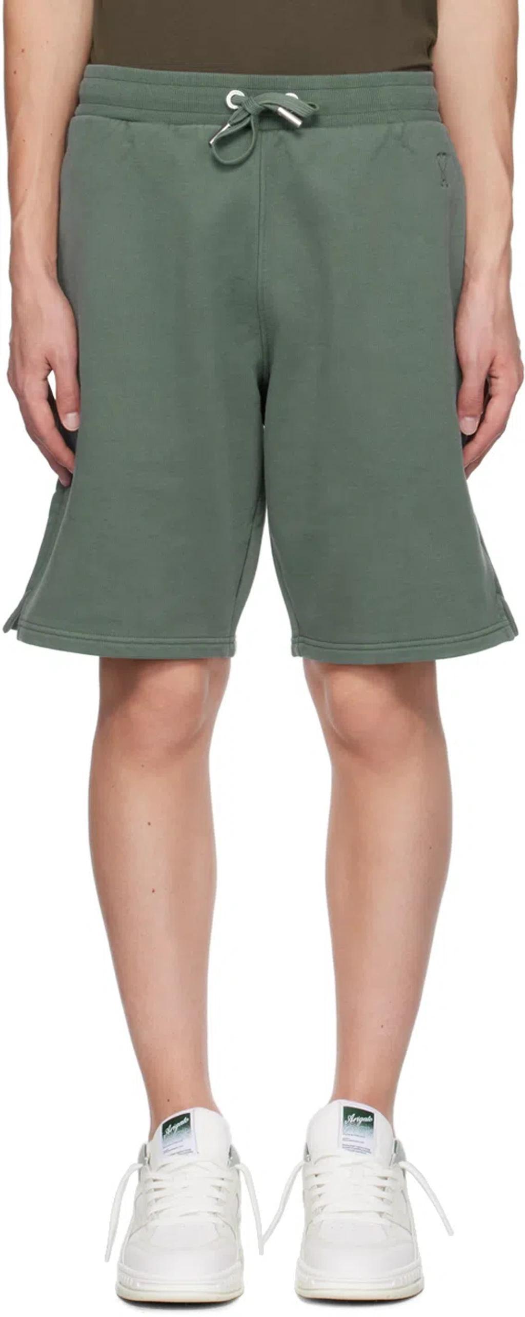 Green Ami De Coeur Shorts In Antique Clay/4013 Product Image