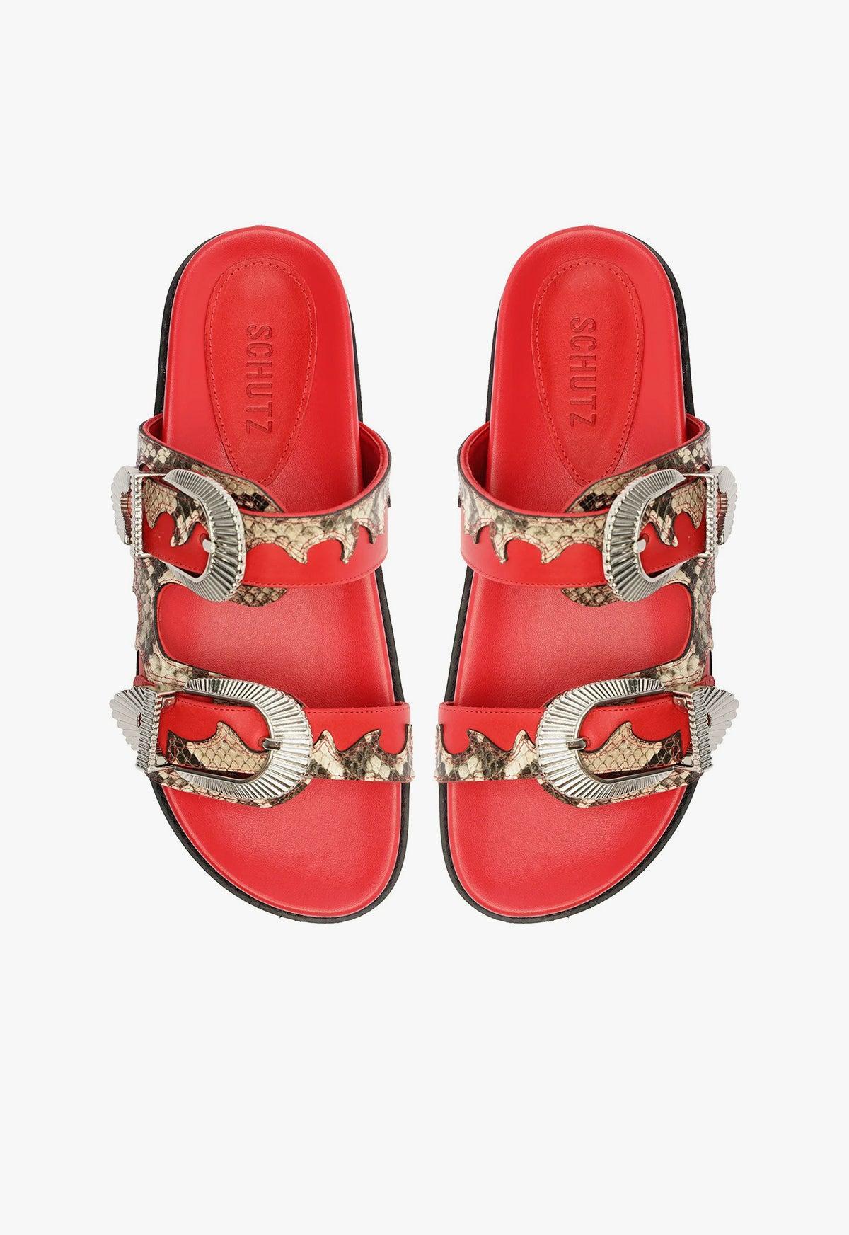 Harper Sporty Leather Sandal Female Product Image