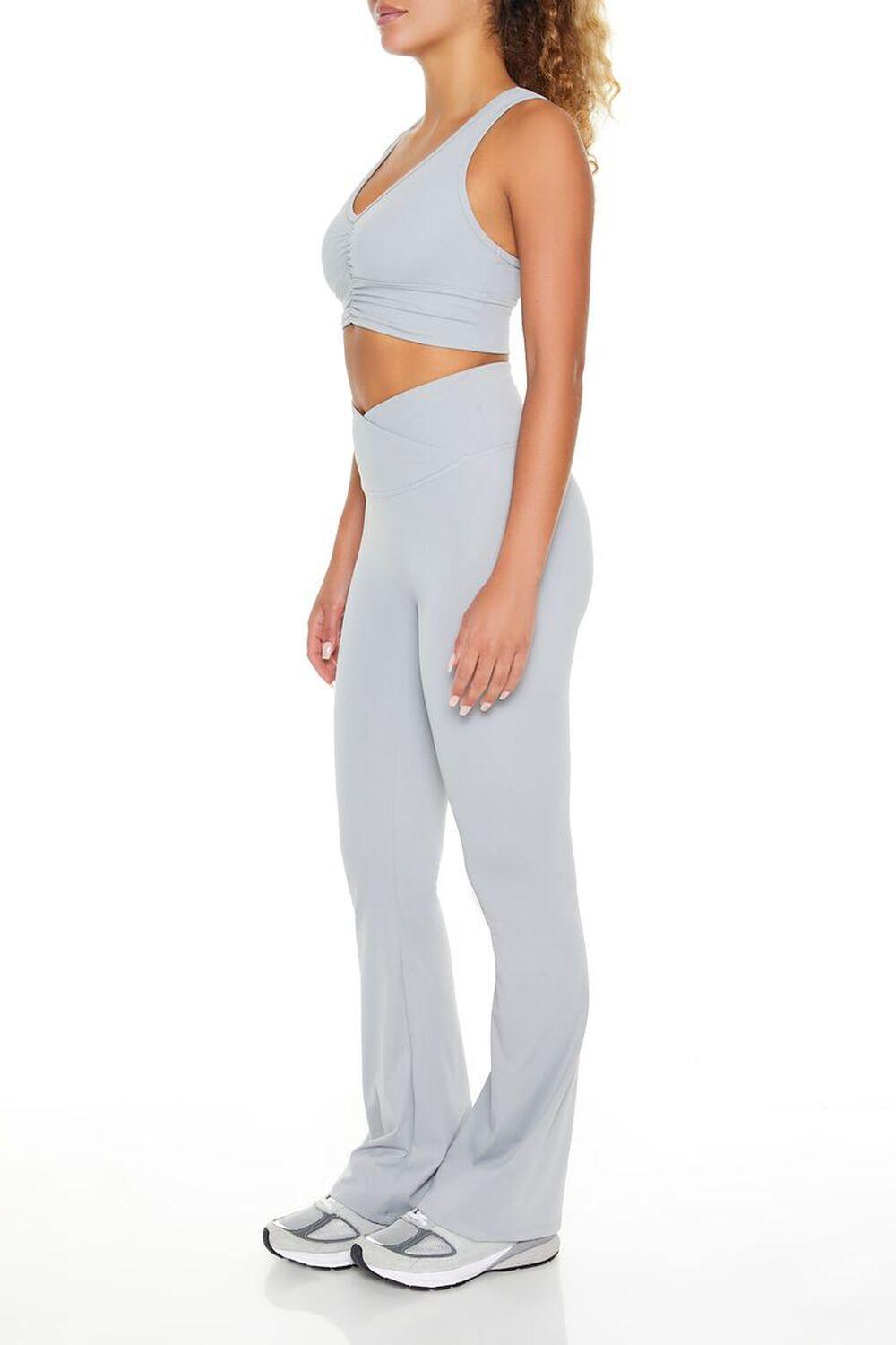 Active Uplift Scrunch Flare Leggings | Forever 21 Product Image