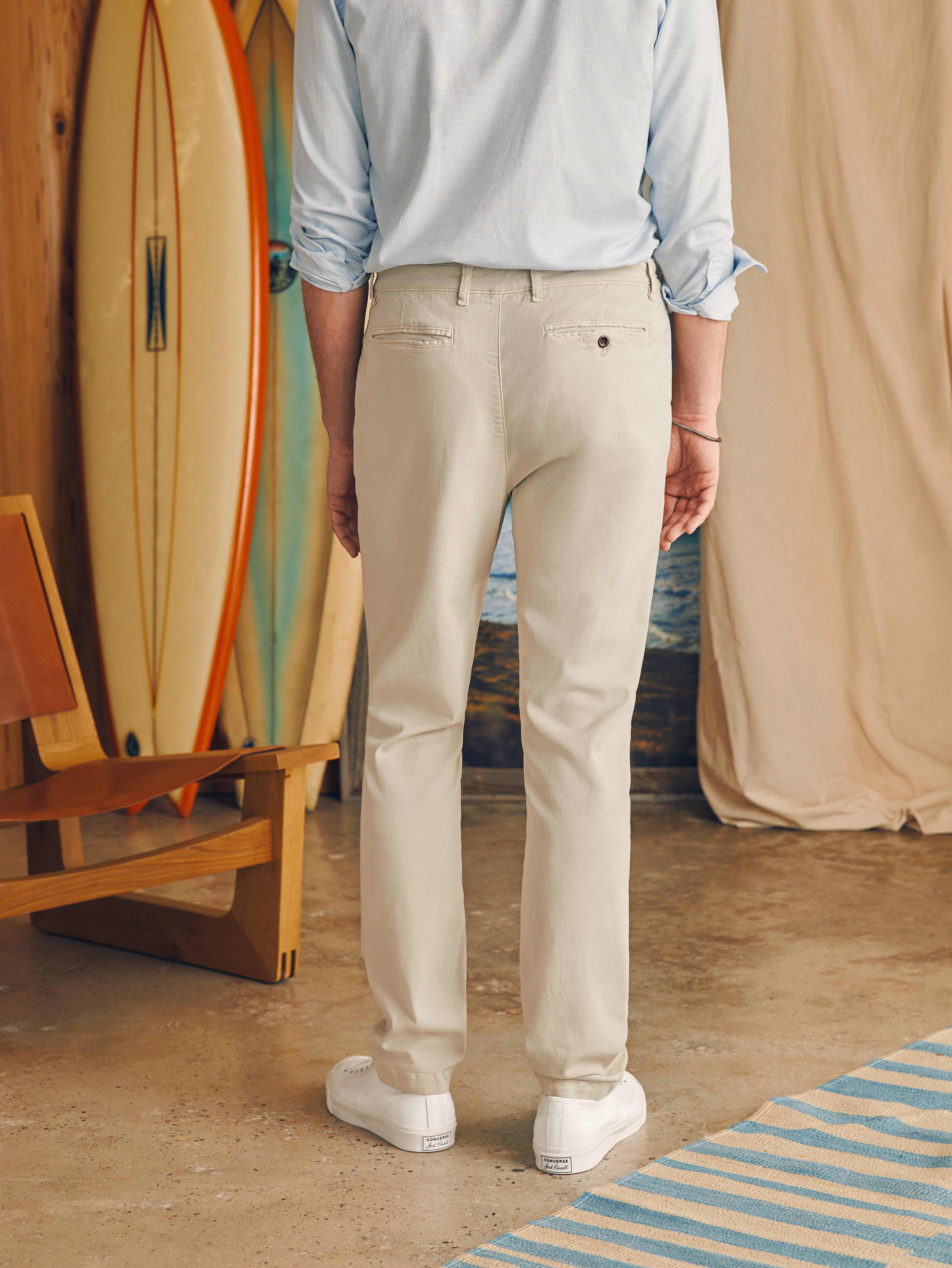 Coastline Stretch Chino (32" Inseam) - Stone Male Product Image