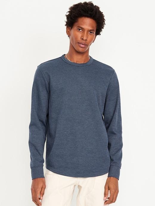 Long-Sleeve French Rib T-Shirt Product Image