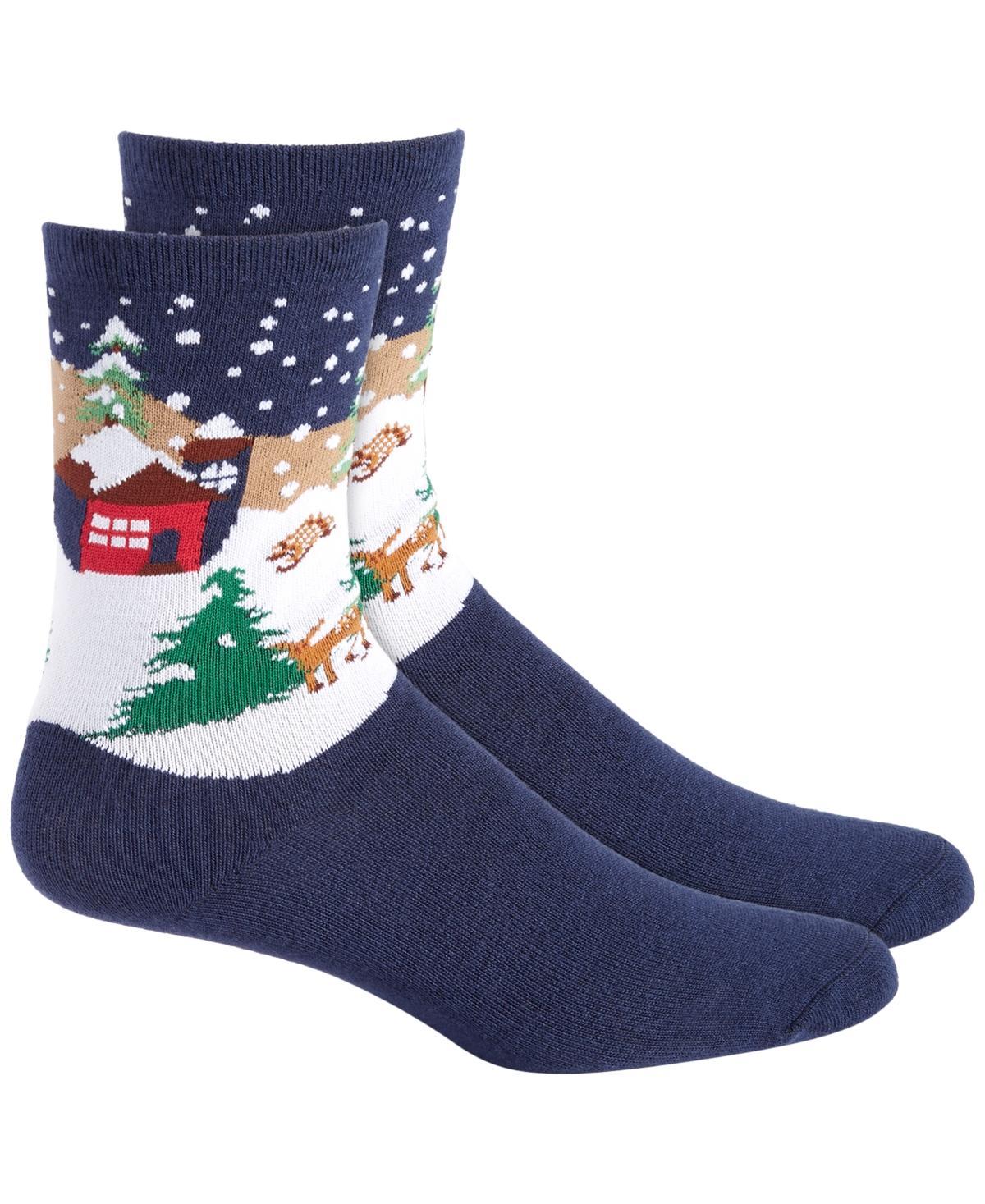 Holiday Lane Womens Holiday Crew Socks, Created for Macys Product Image