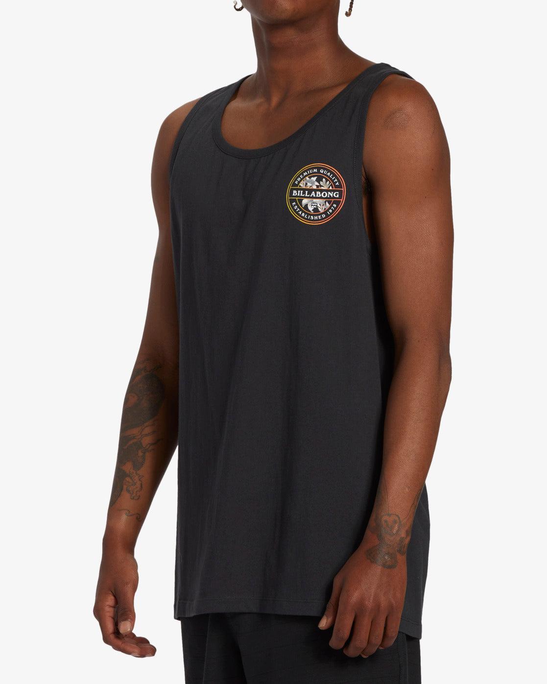 Rotor Tank - Washed Black Male Product Image