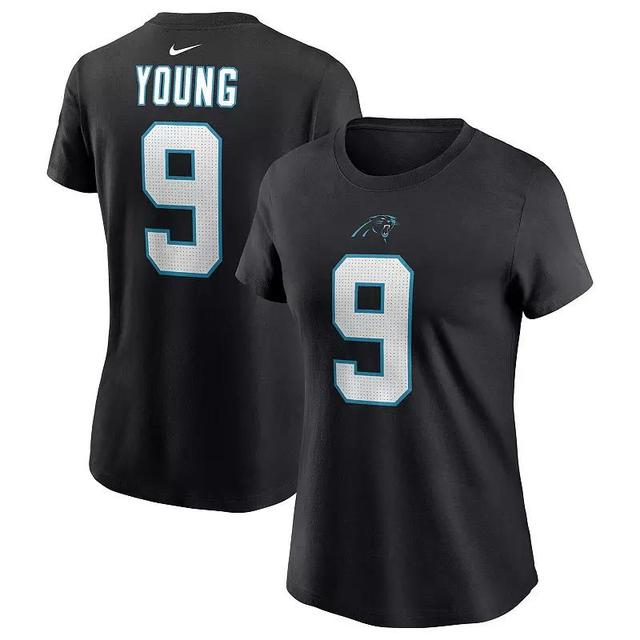 Womens Nike Bryce Young Carolina Panthers 2023 NFL Draft First Round Pick Player Name & Number T-Shirt Product Image