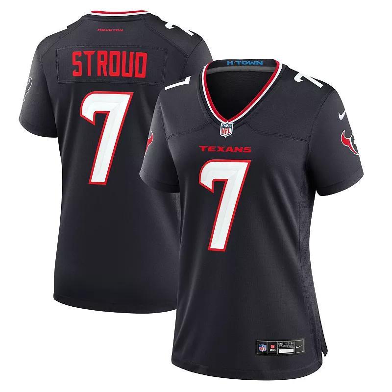 Womens Nike C.J. Stroud Houston Texans Game Jersey Blue Product Image