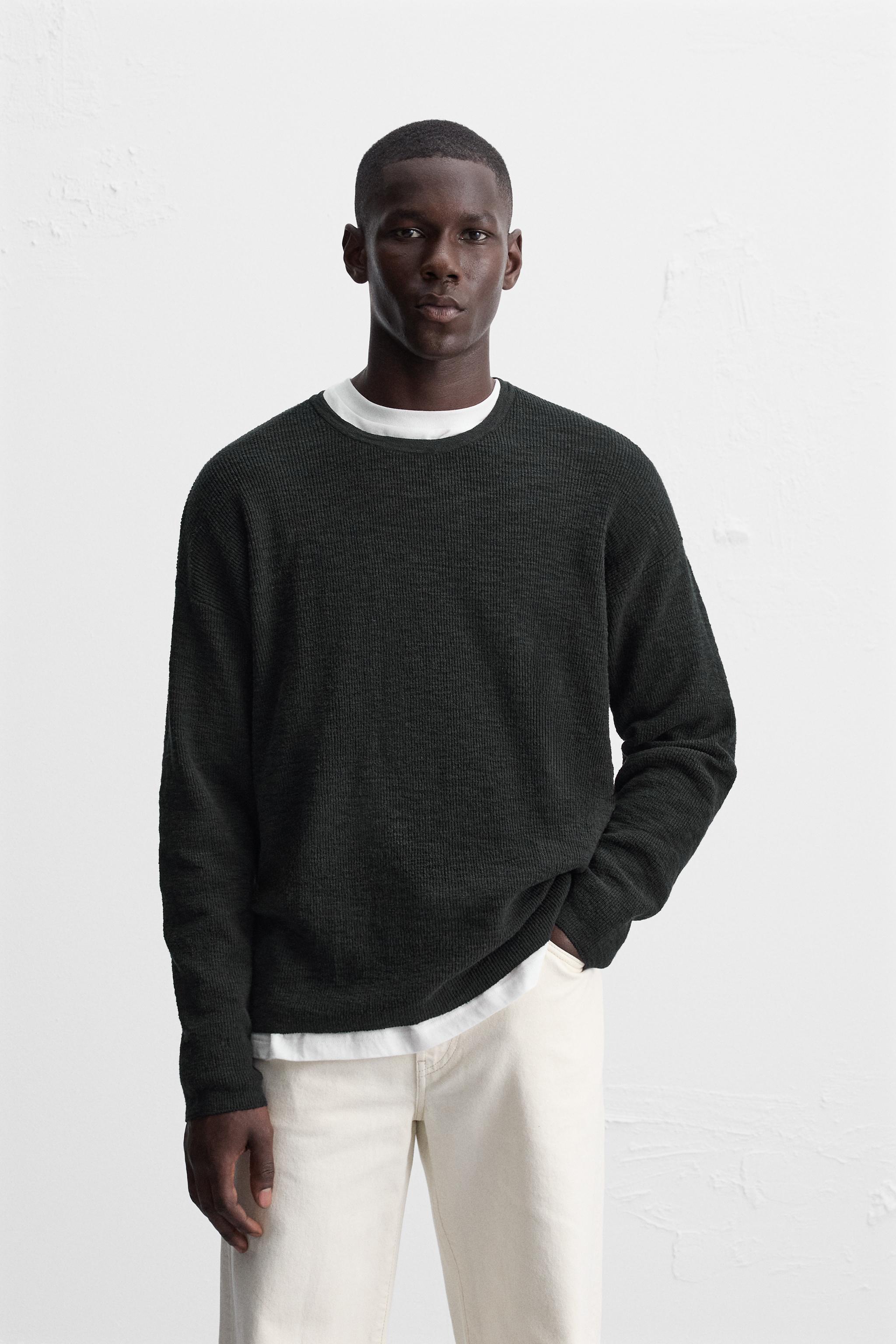 RUSTIC STRUCTURED SWEATER Product Image