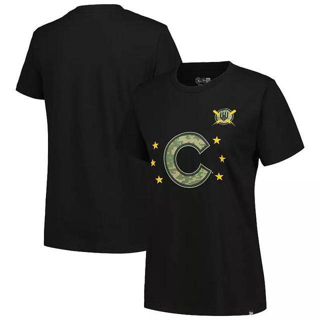 Womens New Era Chicago Cubs Armed Forces Day T-Shirt Product Image