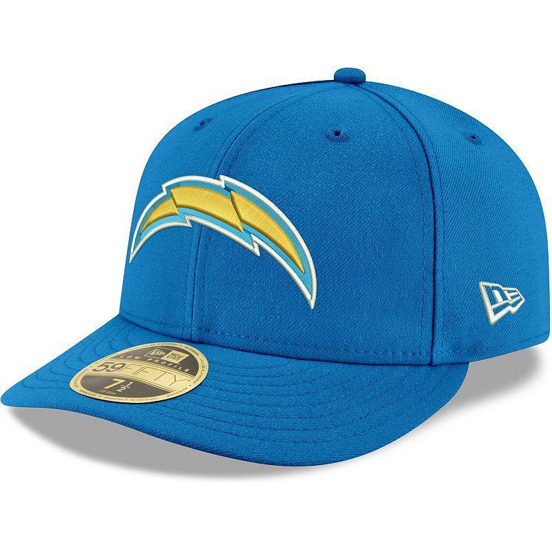 Mens New Era Powder Blue Los Angeles Chargers Omaha Low Profile 59FIFTY Fitted Team Hat Product Image