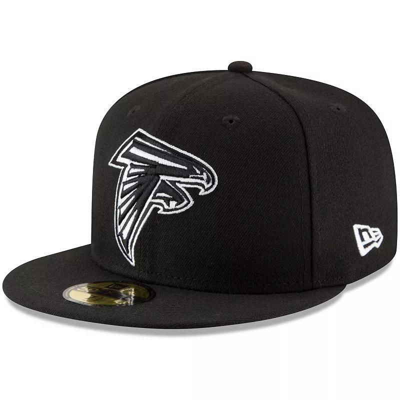 Mens New Era Black Atlanta Falcons B-Dub 59FIFTY Fitted Hat FAL Black Product Image